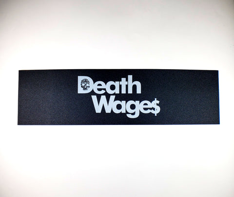 DEATH WAGES TM Logo Grip Tape